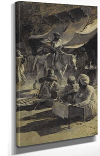 Untitled Street Life S by Edwin Lord Weeks Posters, Prints, & Visual Artwork