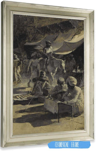 Untitled Street Life S by Edwin Lord Weeks Posters, Prints, & Visual Artwork