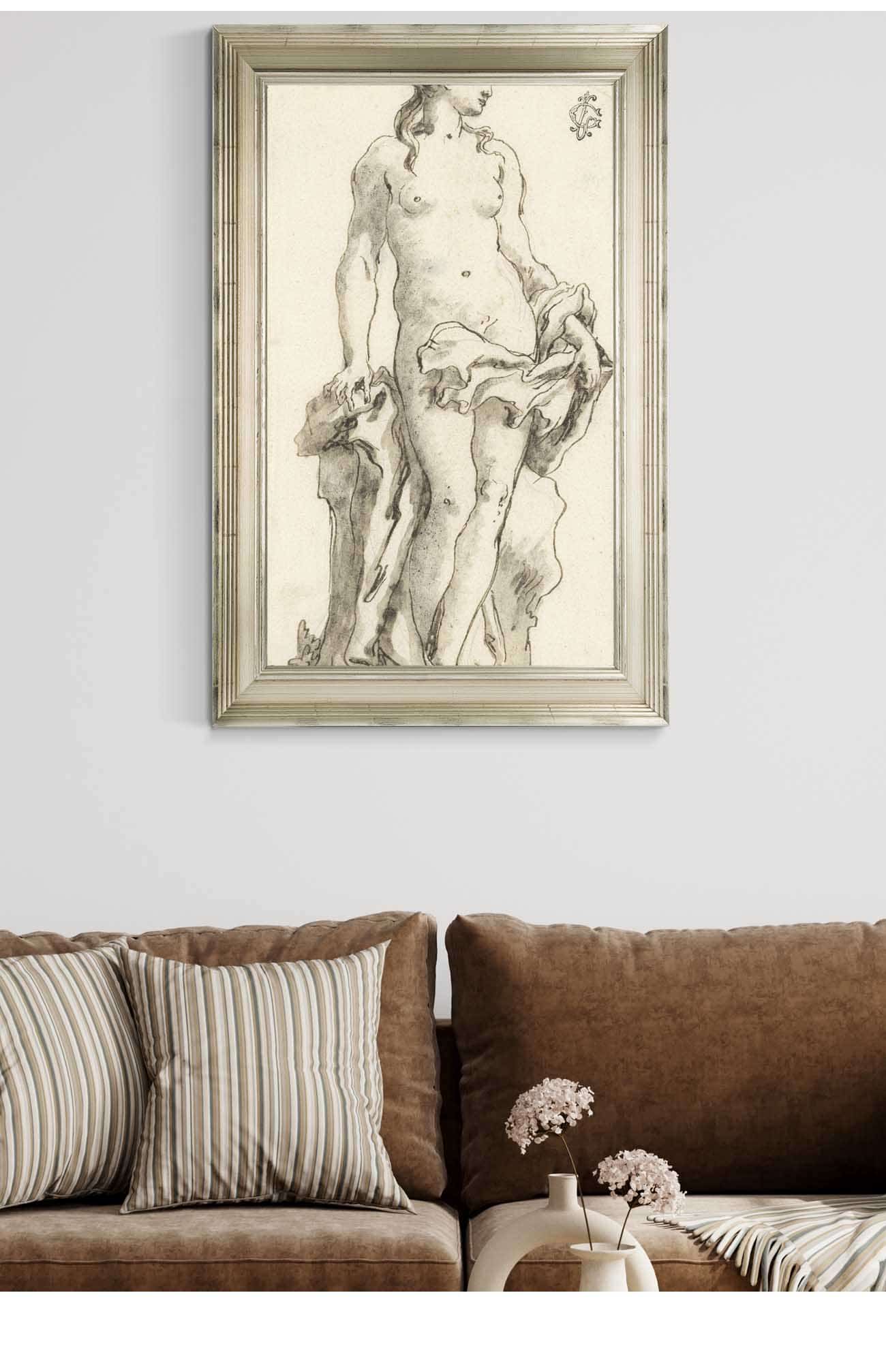 Venus Mid Th Early Th Century by Giovanni Domenico Tiepolo Posters, Prints, & Visual Artwork
