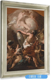 Venus Ordering Armor For Aeneas At Vulcans Forge by Gaetano Gandolfi Posters, Prints, & Visual Artwork