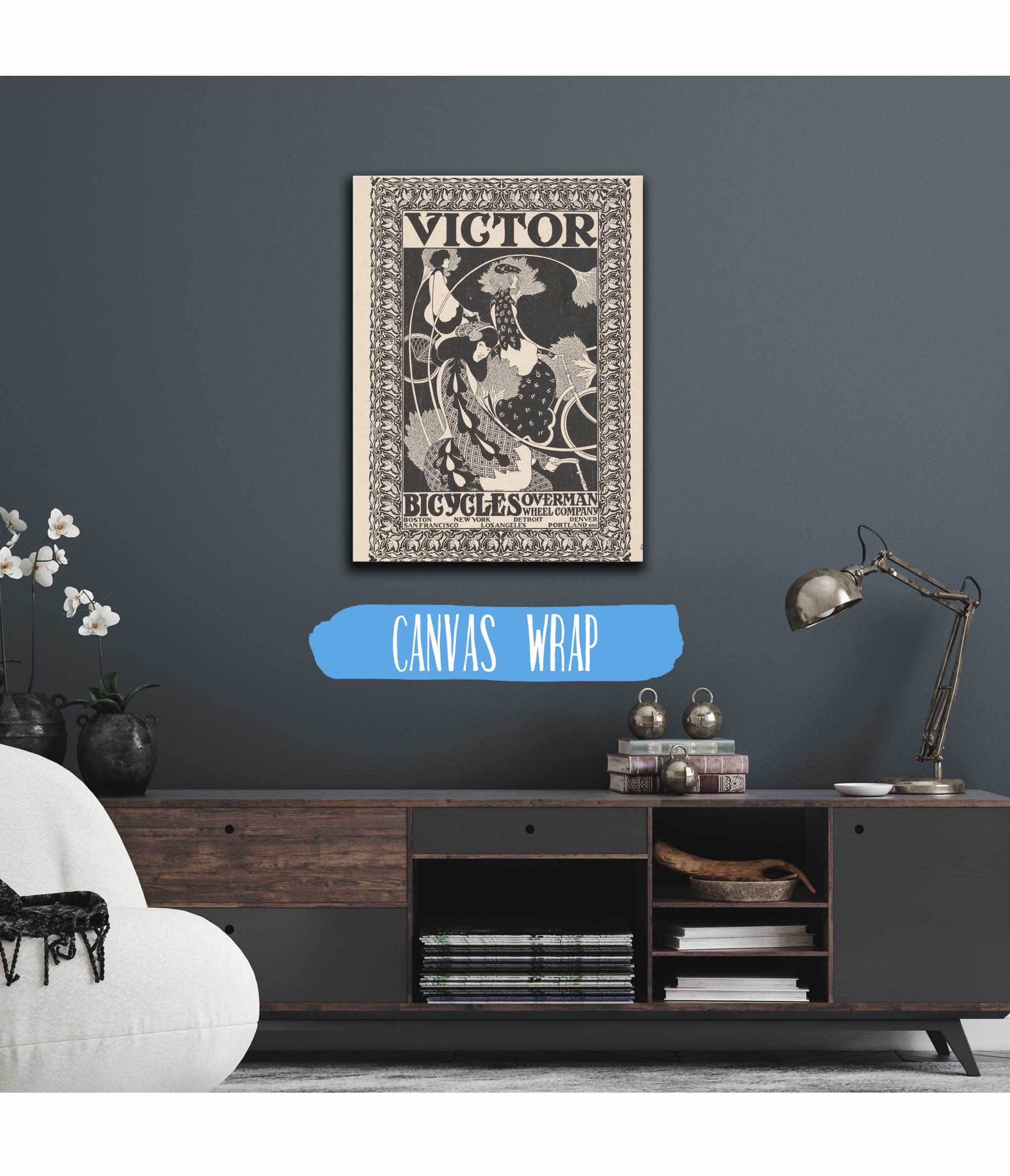 Victor Bicycles  by Will Bradley Posters, Prints, & Visual Artwork