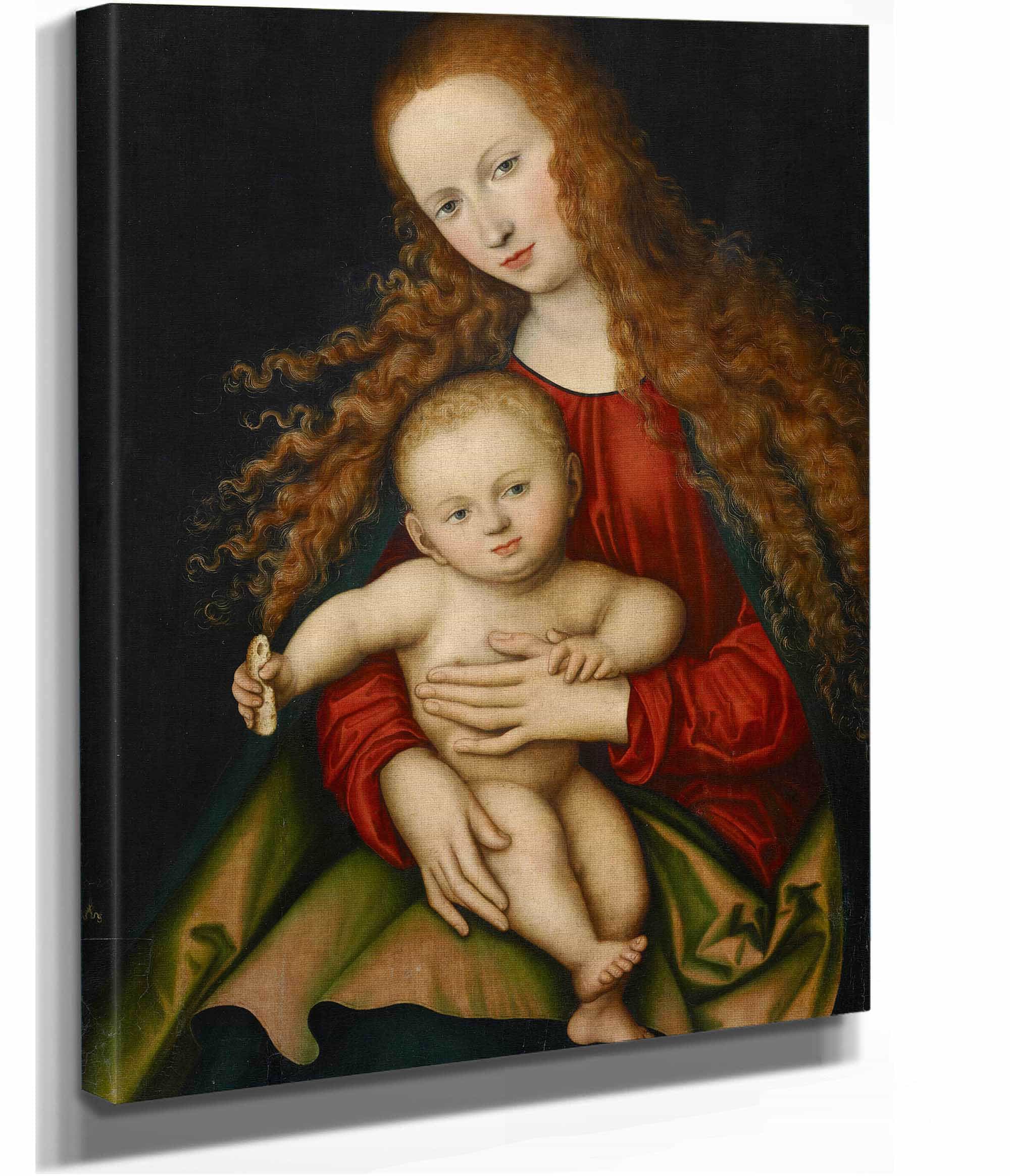 Virgin And Child by Lucas Cranach The Elder Posters, Prints, & Visual Artwork