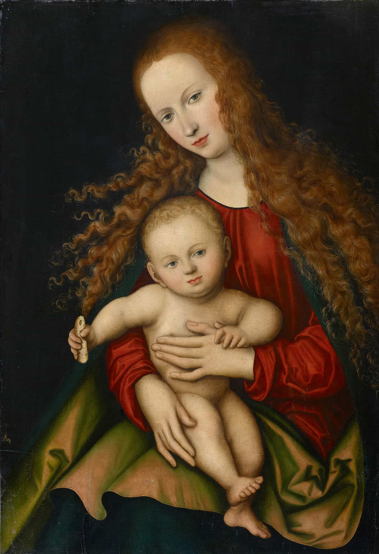 Virgin And Child by Lucas Cranach The Elder Posters, Prints, & Visual Artwork