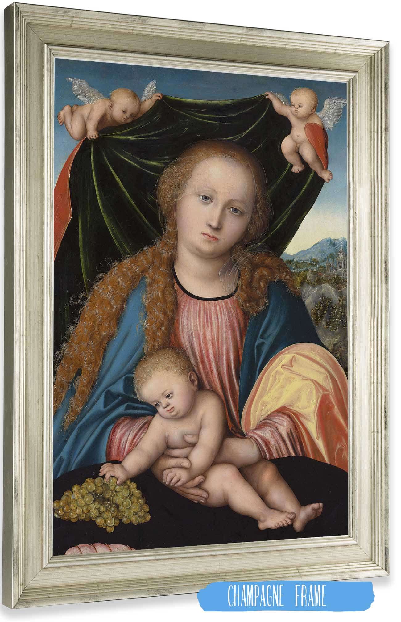 Virgin And Child by Lucas Cranach The Elder Posters, Prints, & Visual Artwork