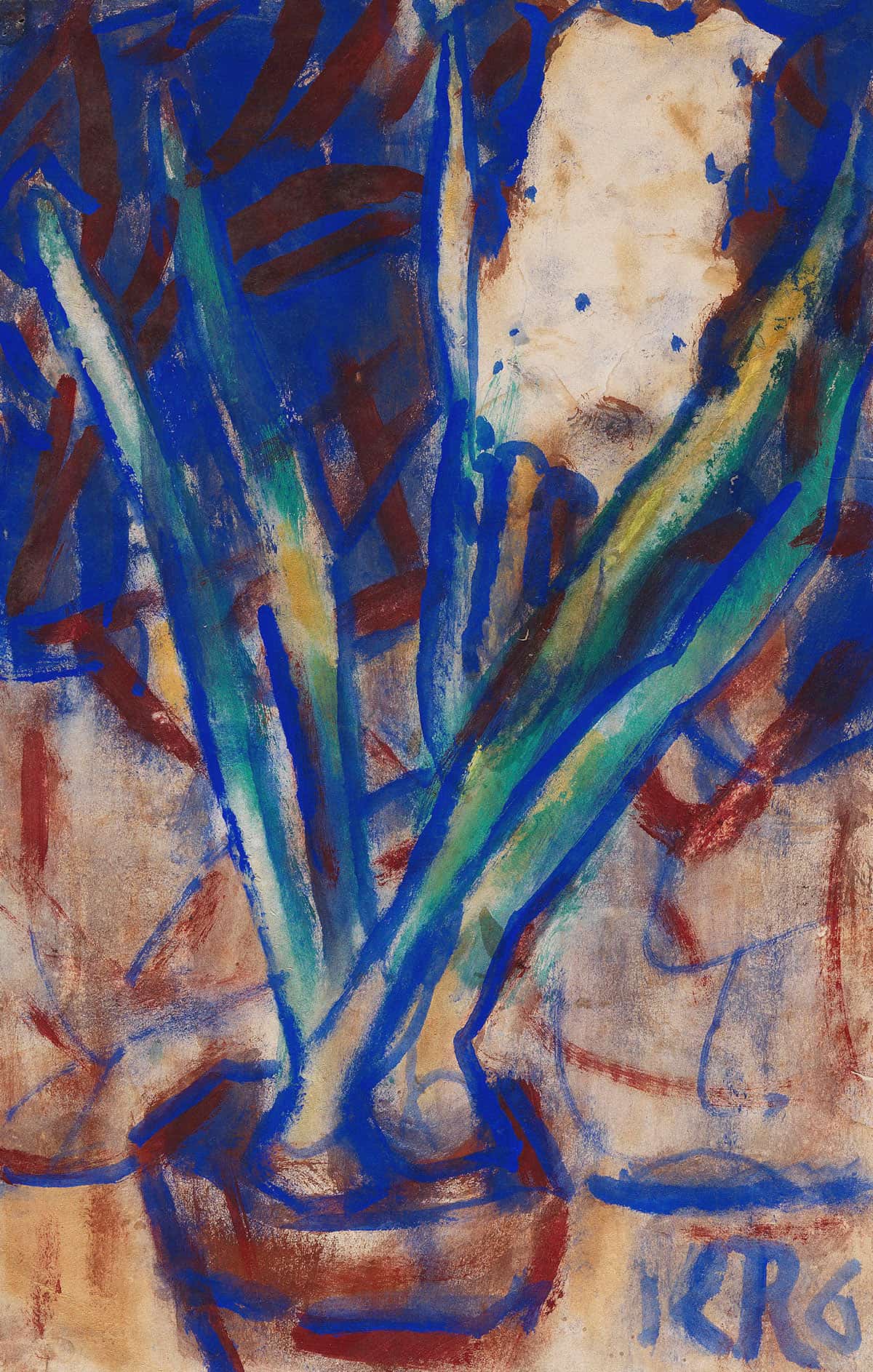Weibe Hyazinthe by Christian Rohlfs Posters, Prints, & Visual Artwork