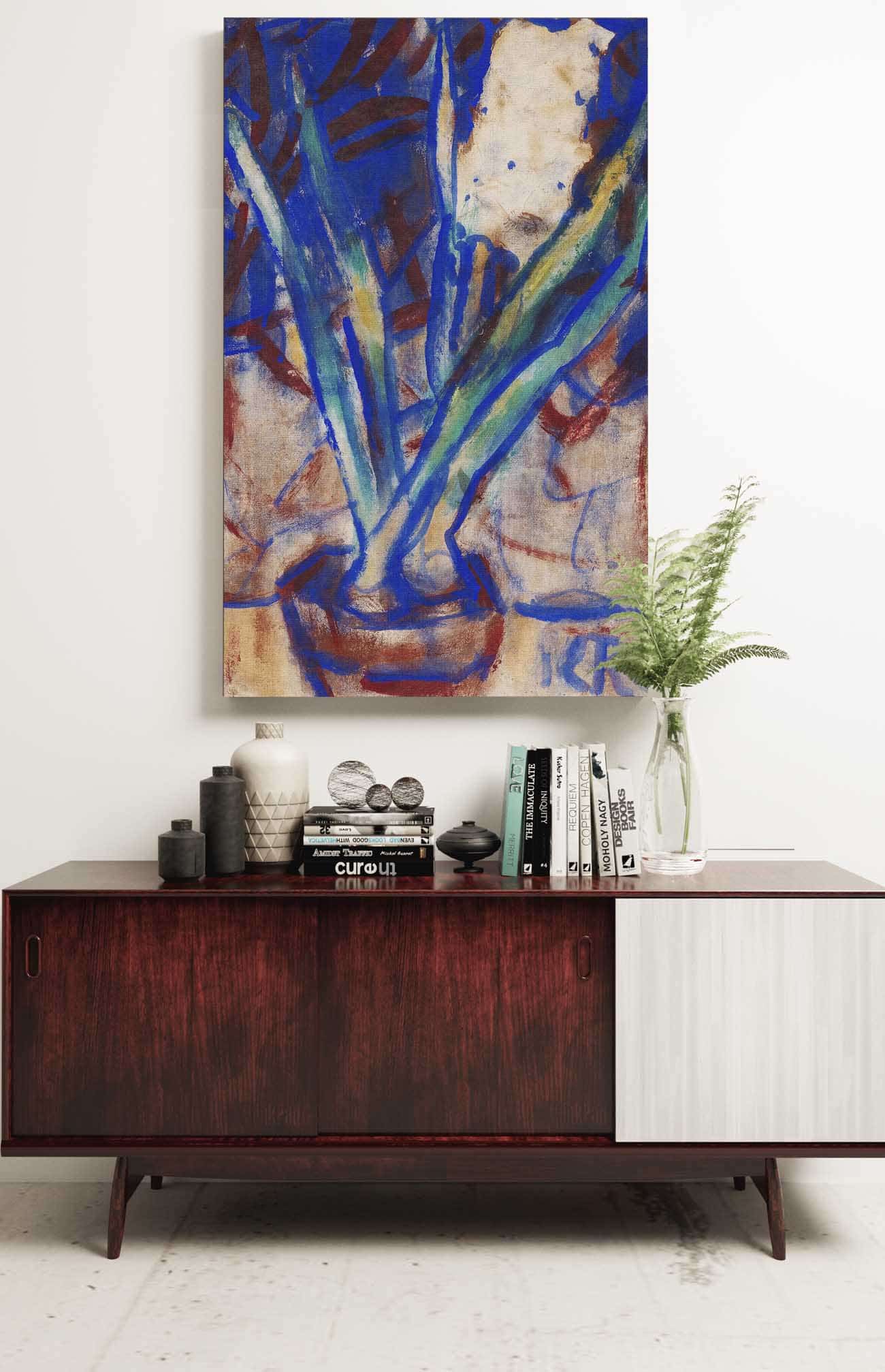 Weibe Hyazinthe by Christian Rohlfs Posters, Prints, & Visual Artwork