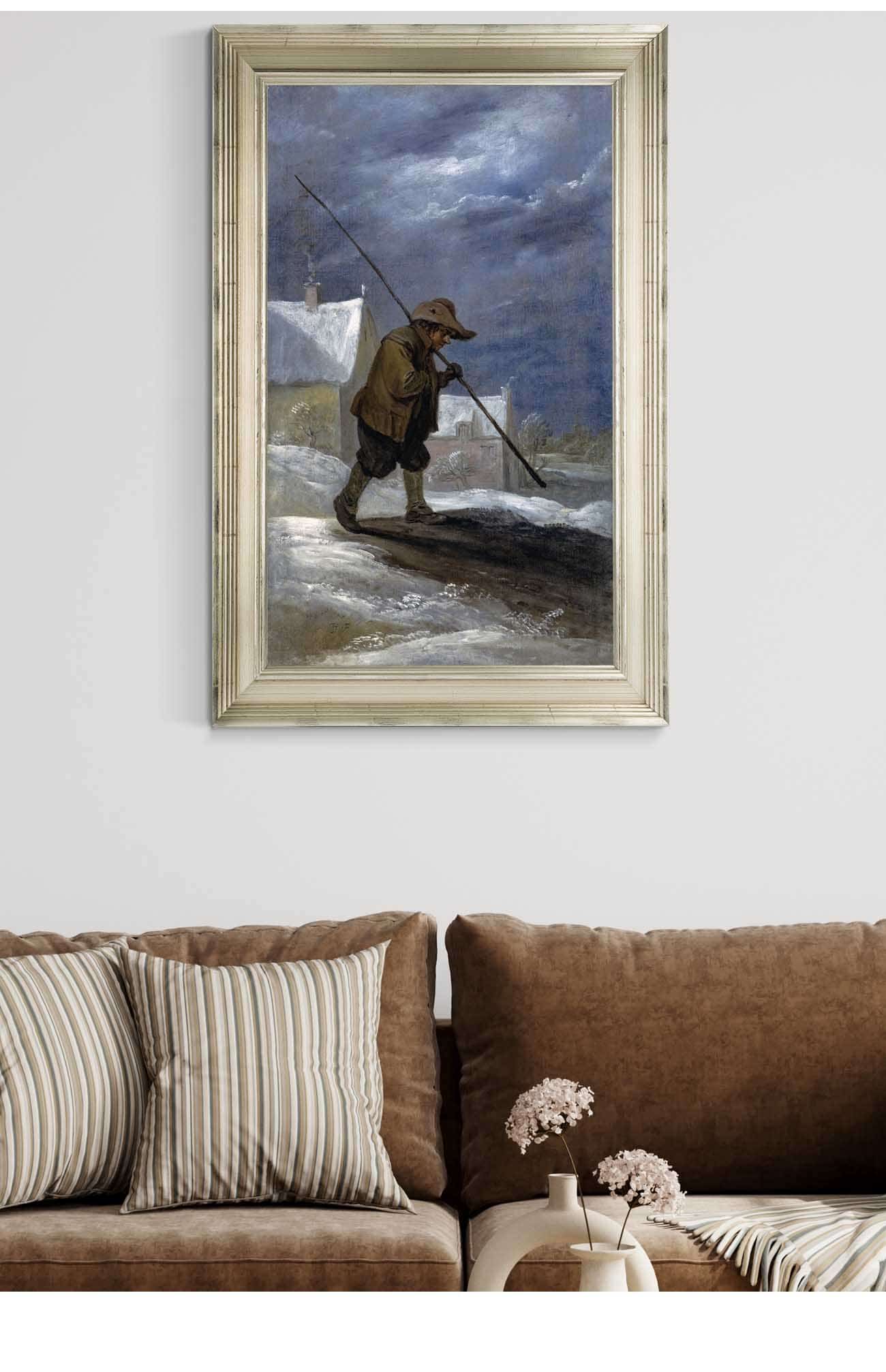 Winter by David Teniers The Younger Posters, Prints, & Visual Artwork