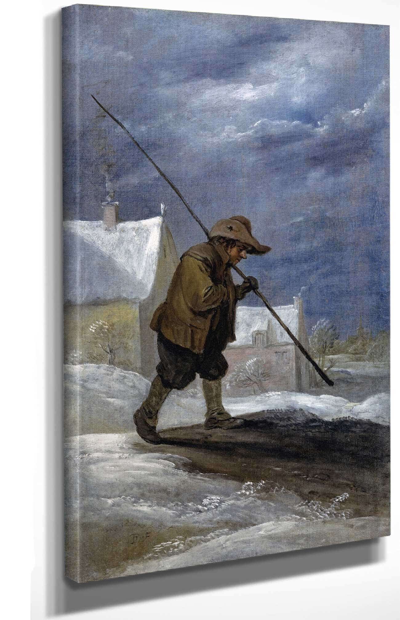 Winter by David Teniers The Younger Posters, Prints, & Visual Artwork