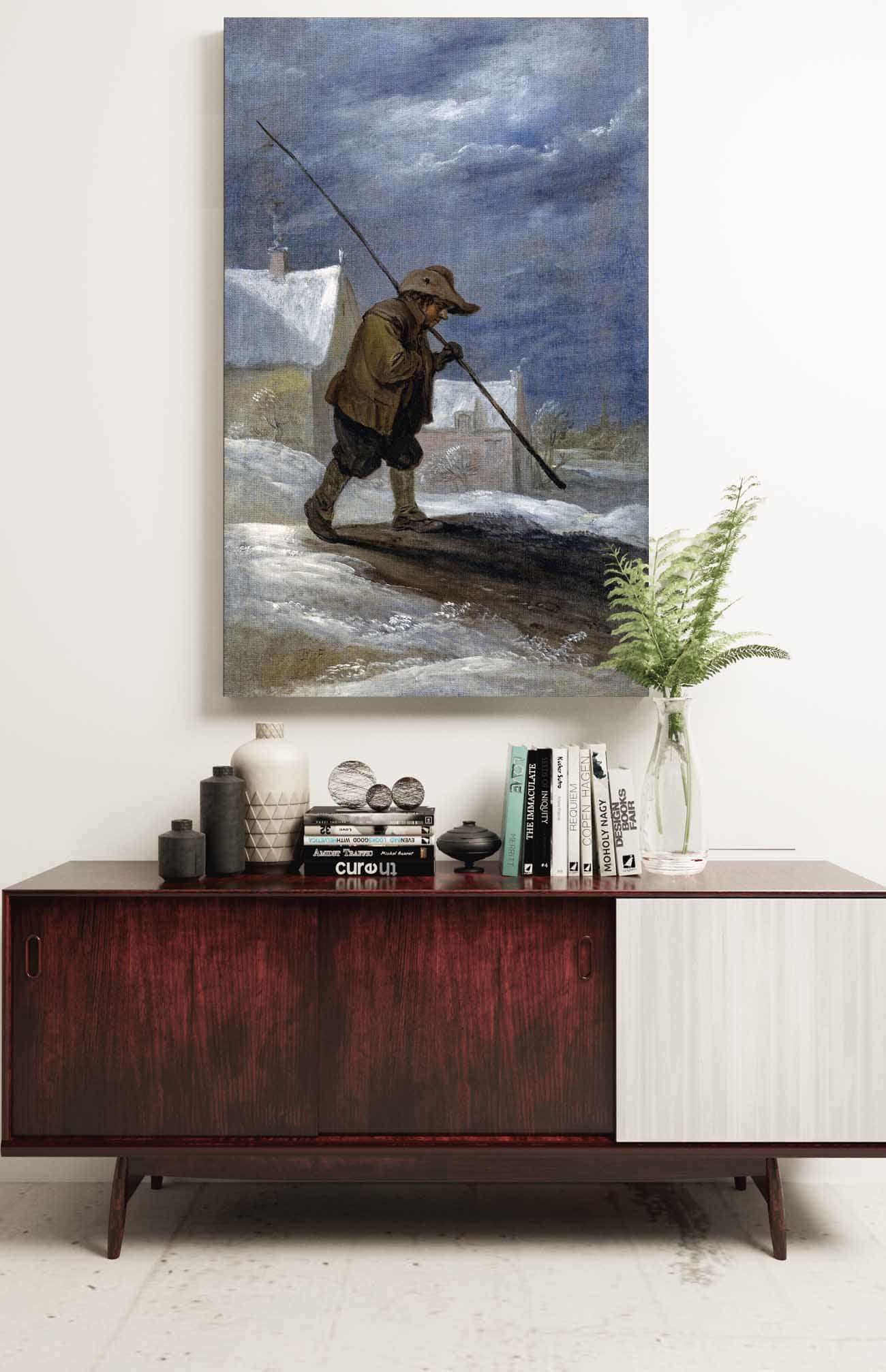 Winter by David Teniers The Younger Posters, Prints, & Visual Artwork