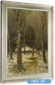 Winter In Russia by Julius Sergius Klever Posters, Prints, & Visual Artwork
