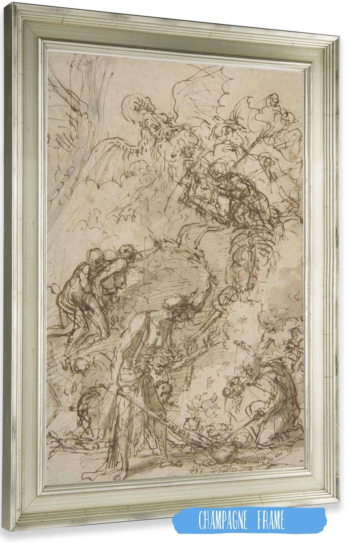 Witches Sabbath  by Salvator Rosa Posters, Prints, & Visual Artwork