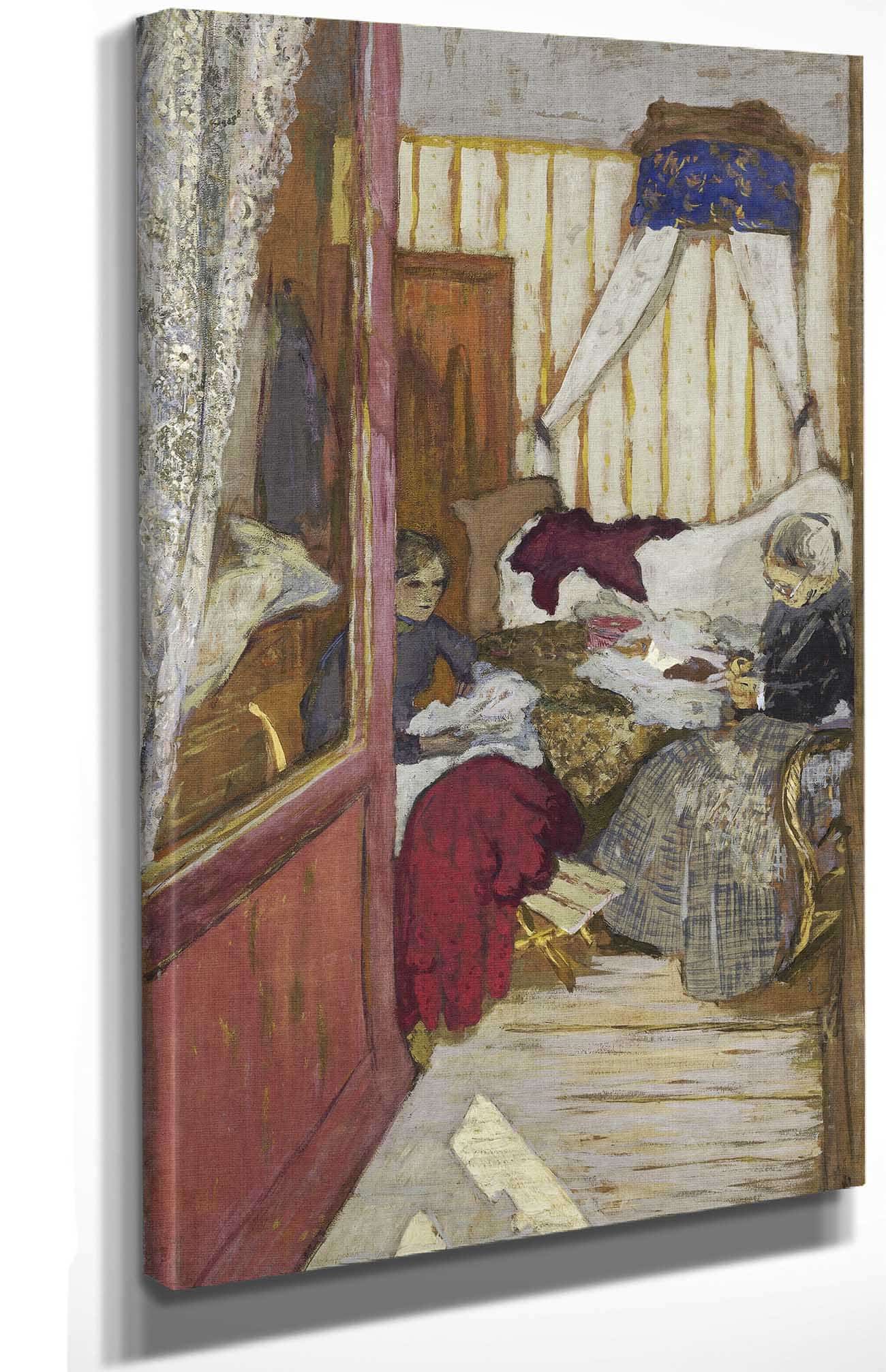 Women Sewing by Edouard Vuillard Posters, Prints, & Visual Artwork
