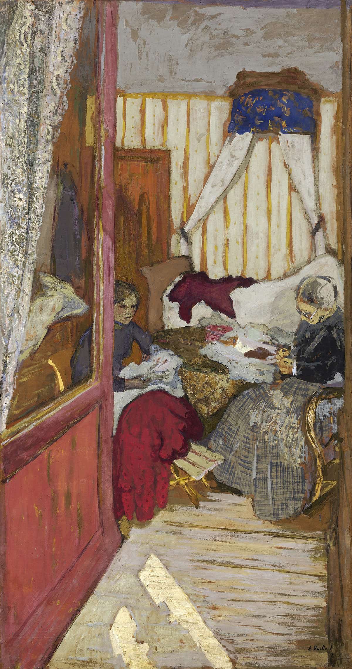 Women Sewing by Edouard Vuillard Posters, Prints, & Visual Artwork