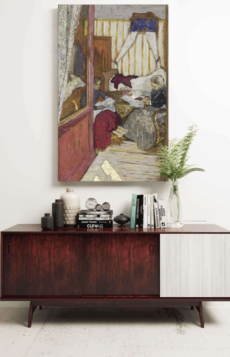 Women Sewing by Edouard Vuillard Posters, Prints, & Visual Artwork