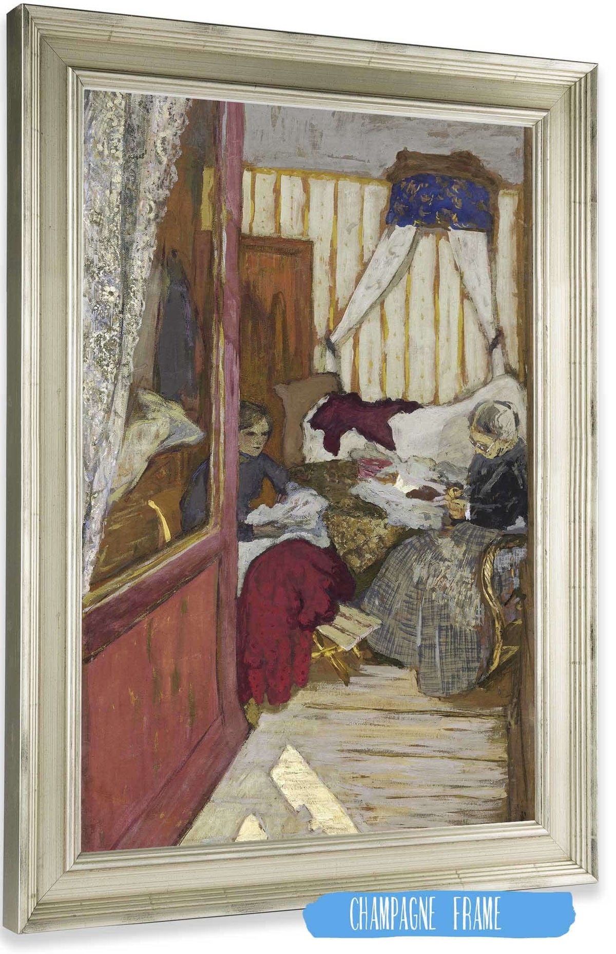 Women Sewing by Edouard Vuillard Posters, Prints, & Visual Artwork