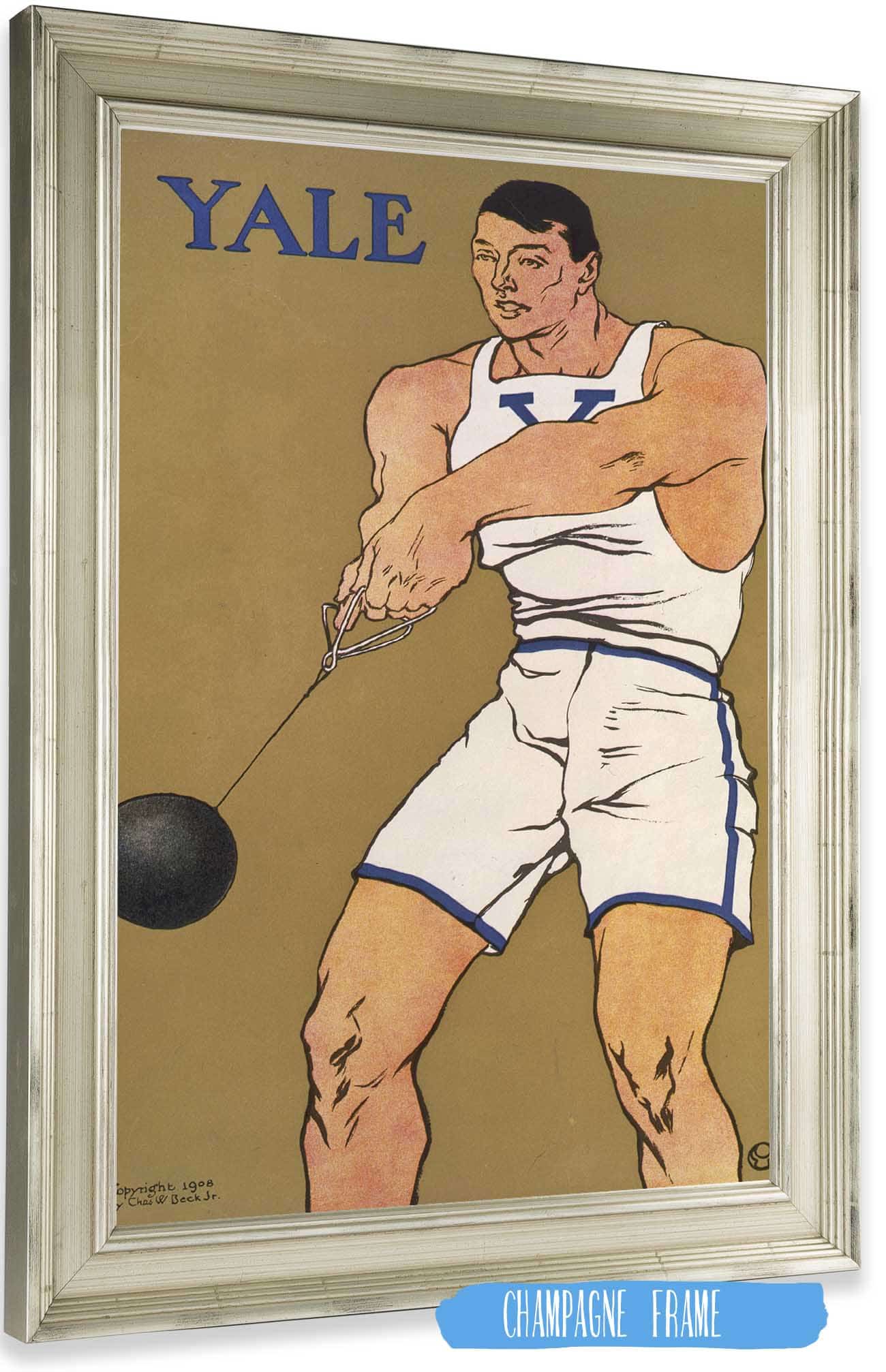 Yale by Edward Penfield Posters, Prints, & Visual Artwork