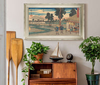 Yoshiwara   by Ando Hiroshige Posters, Prints, & Visual Artwork