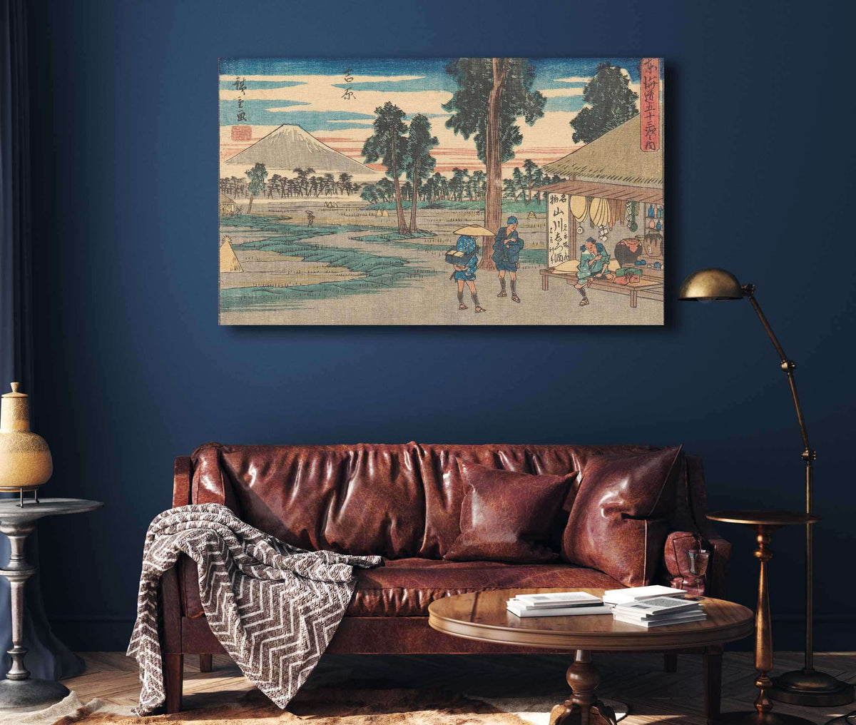 Yoshiwara   by Ando Hiroshige Posters, Prints, & Visual Artwork