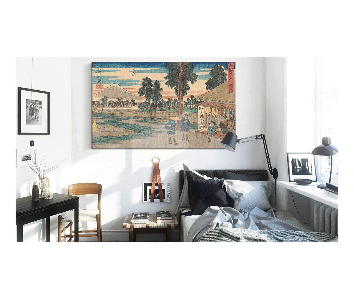 Yoshiwara   by Ando Hiroshige Posters, Prints, & Visual Artwork