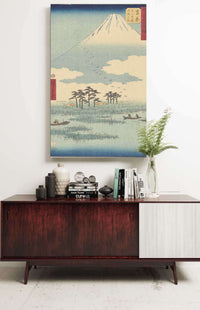 Yoshiwara   by Ando Hiroshige Posters, Prints, & Visual Artwork