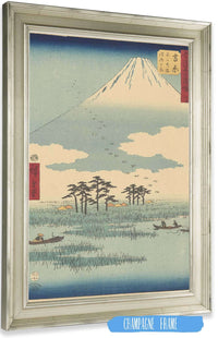 Yoshiwara   by Ando Hiroshige Posters, Prints, & Visual Artwork