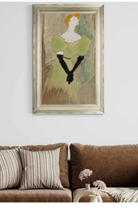 Yvette Guilbert by Henri De Toulouse Lautrec Posters, Prints, & Visual Artwork