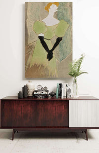 Yvette Guilbert by Henri De Toulouse Lautrec Posters, Prints, & Visual Artwork