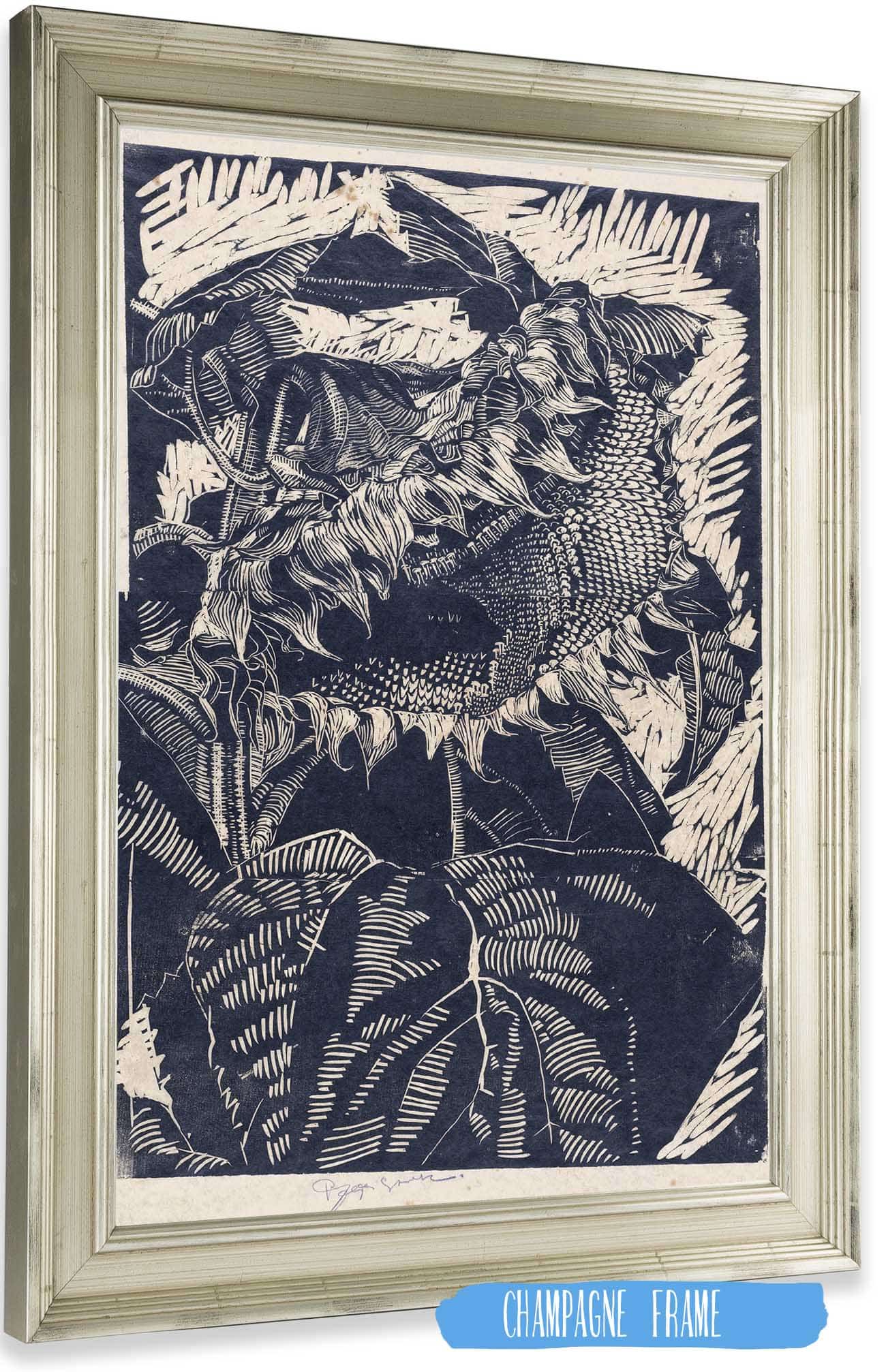 Zonnebloem by Reijer Stolk Posters, Prints, & Visual Artwork