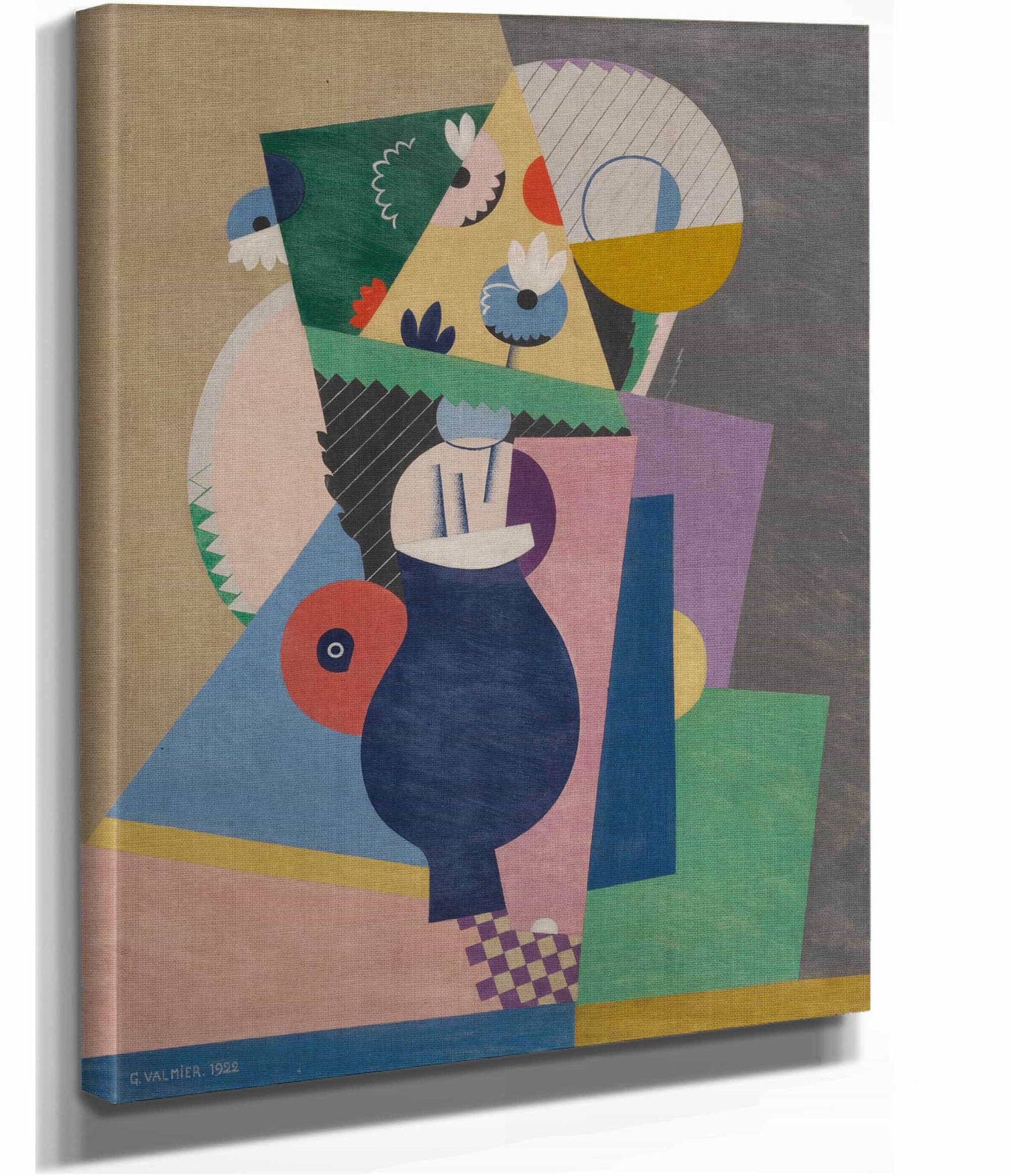 Pot De Fleurs by Georges Valmier