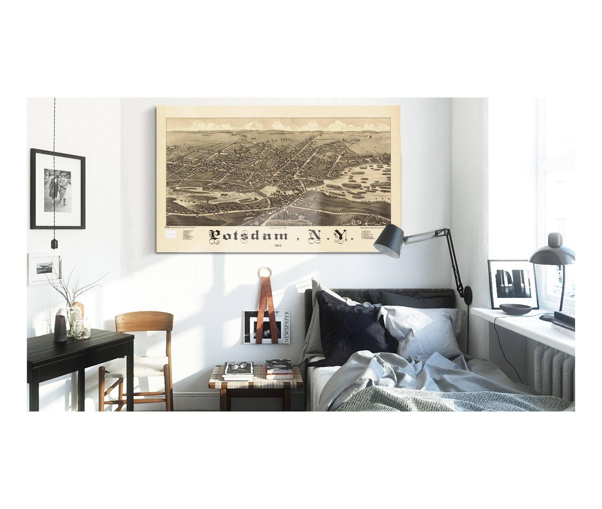 Potsdam Ny 1885  State Of New York