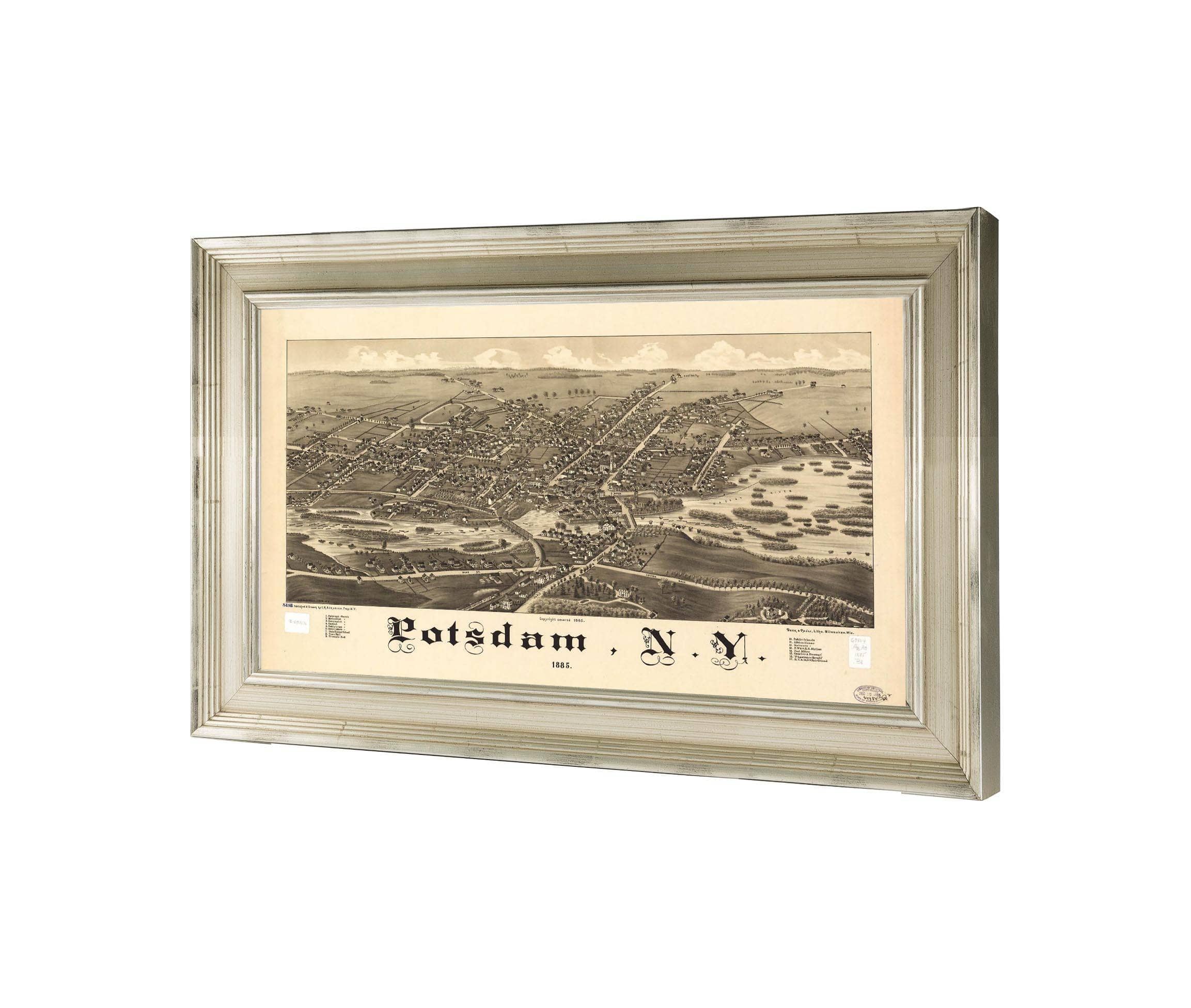 Potsdam Ny 1885  State Of New York