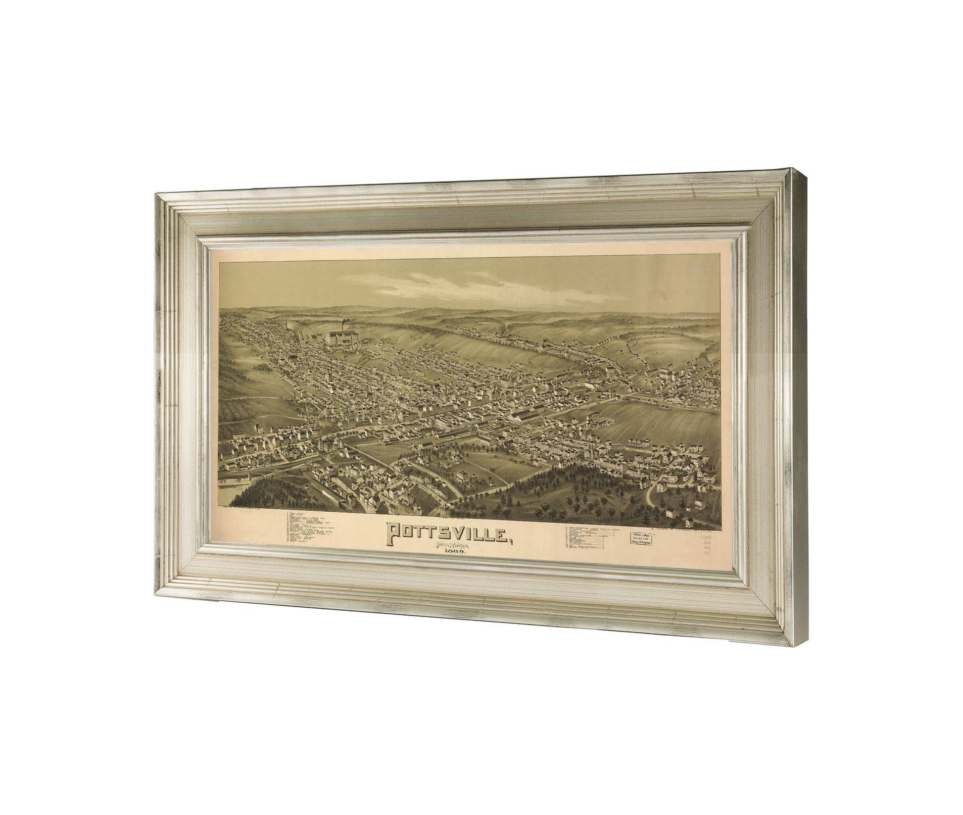 Pottsville Pennsylvania 1889  State Of Pennsylvania