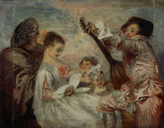 Pour Nous Prouver Que Cette Belle by Jean Antoine Watteau
