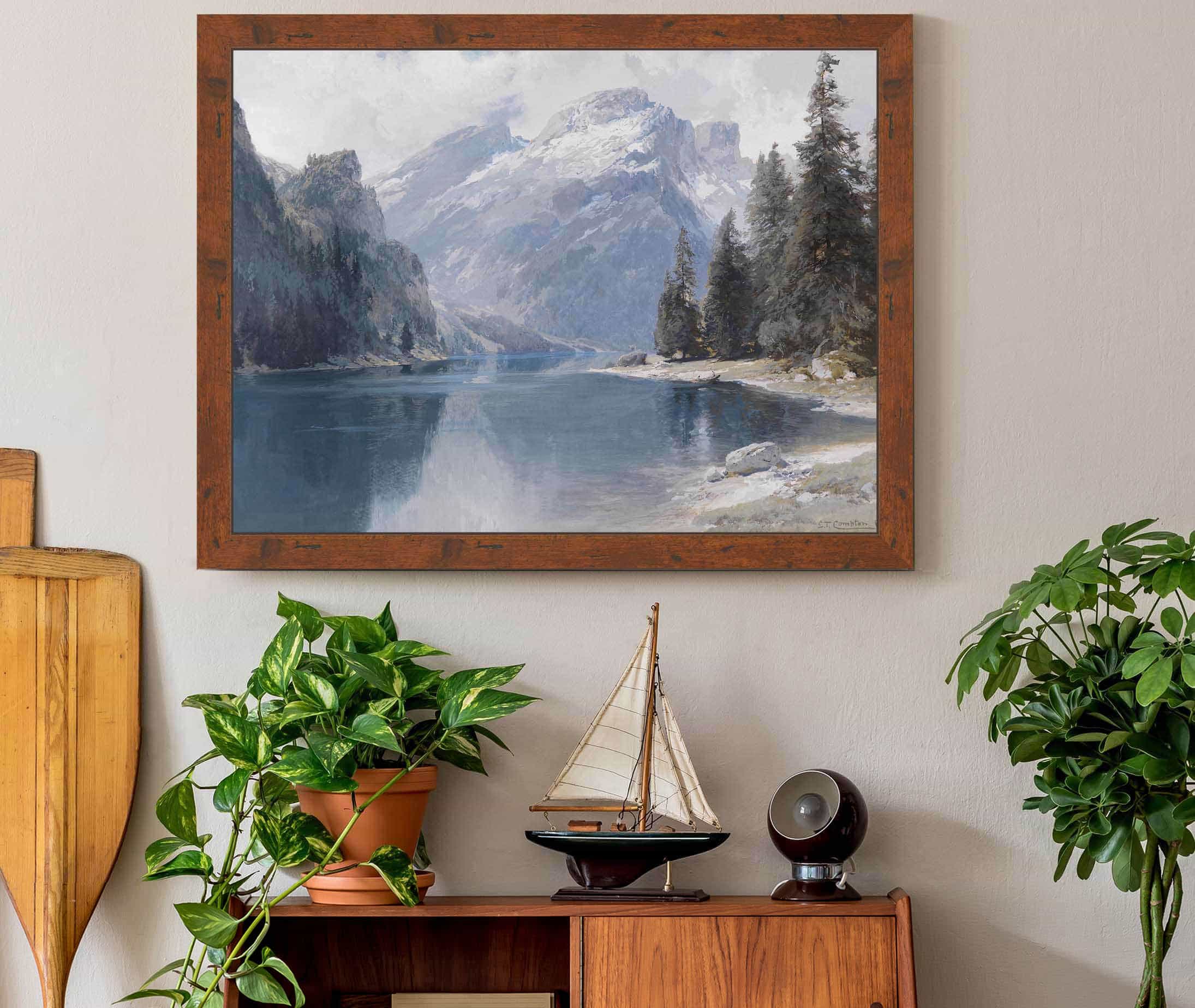 Pragser Wildsee by Edward Theodore Compton