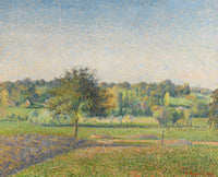 Prairie A Eragny by Camille Pissarro