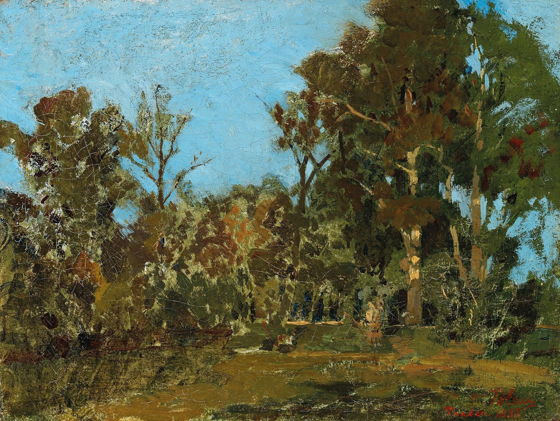 Prater Landscape by Tina Blau