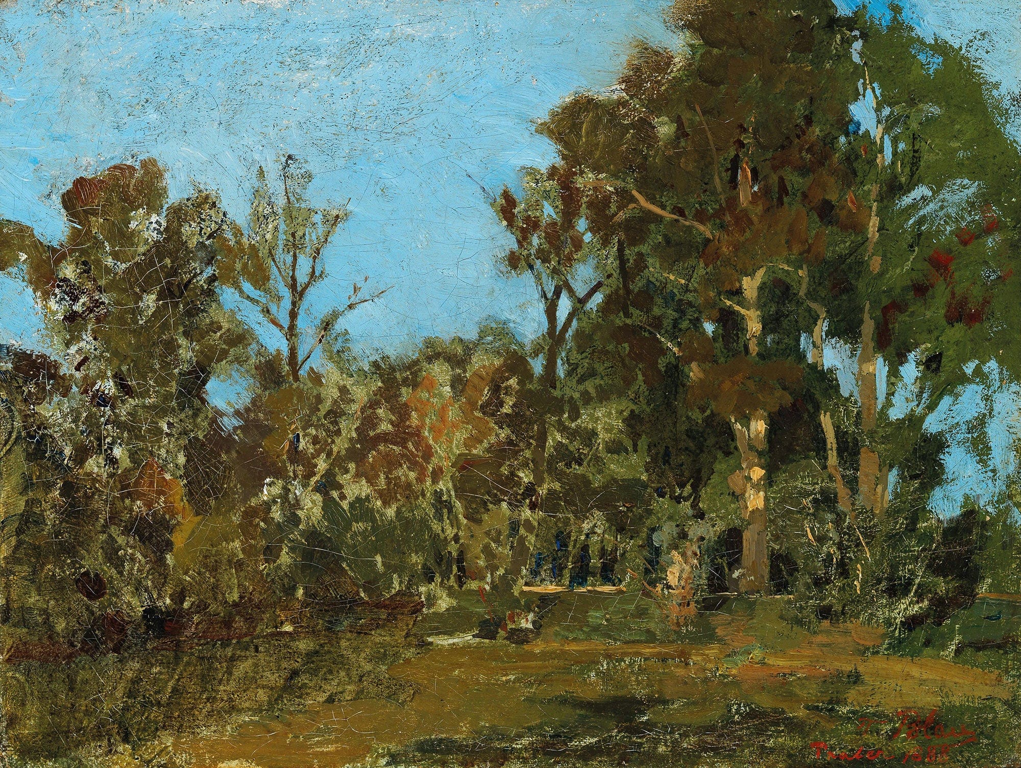 Prater Landscape by Tina Blau