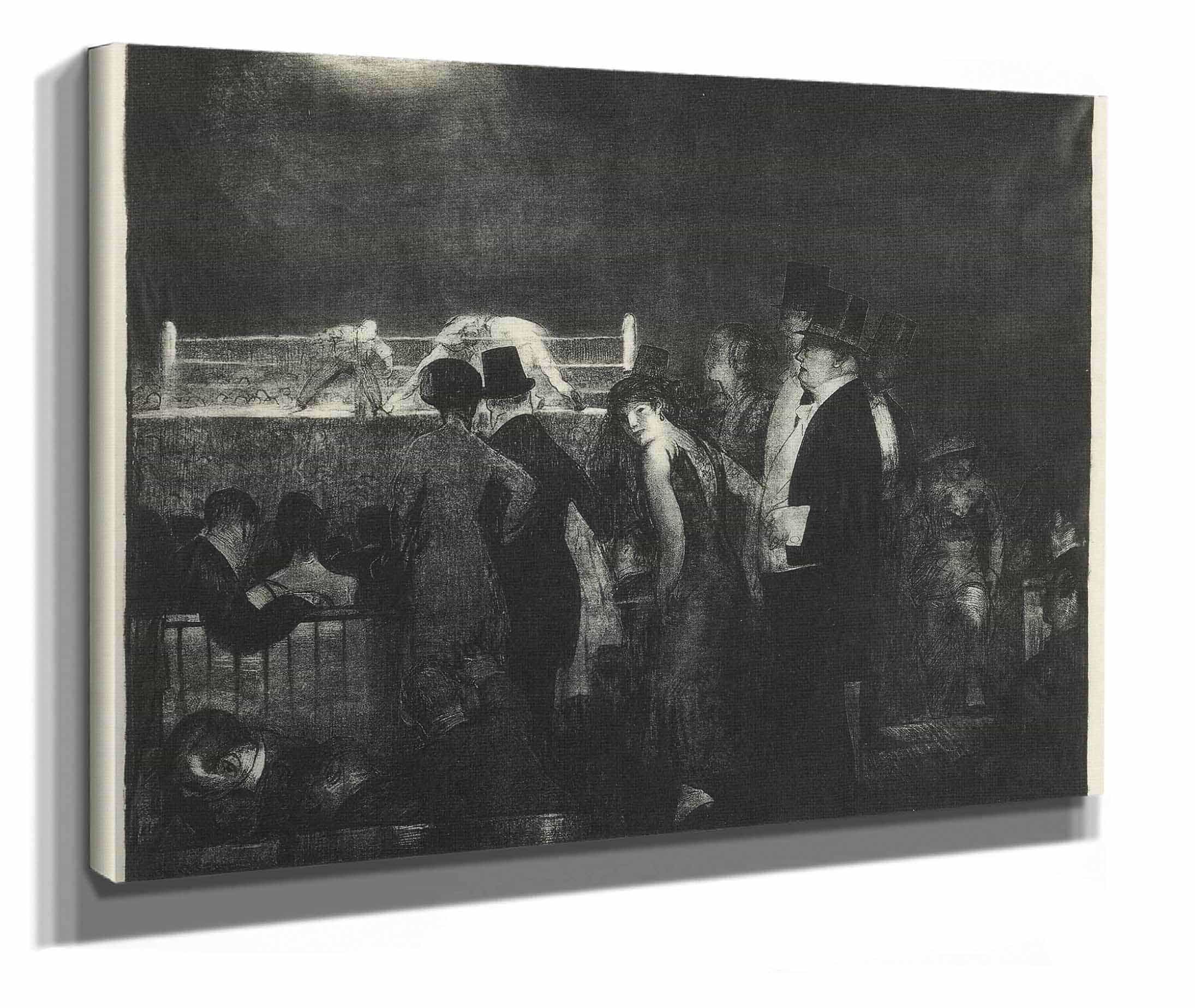 Preliminaries To The Big Bout by George Wesley Bellows