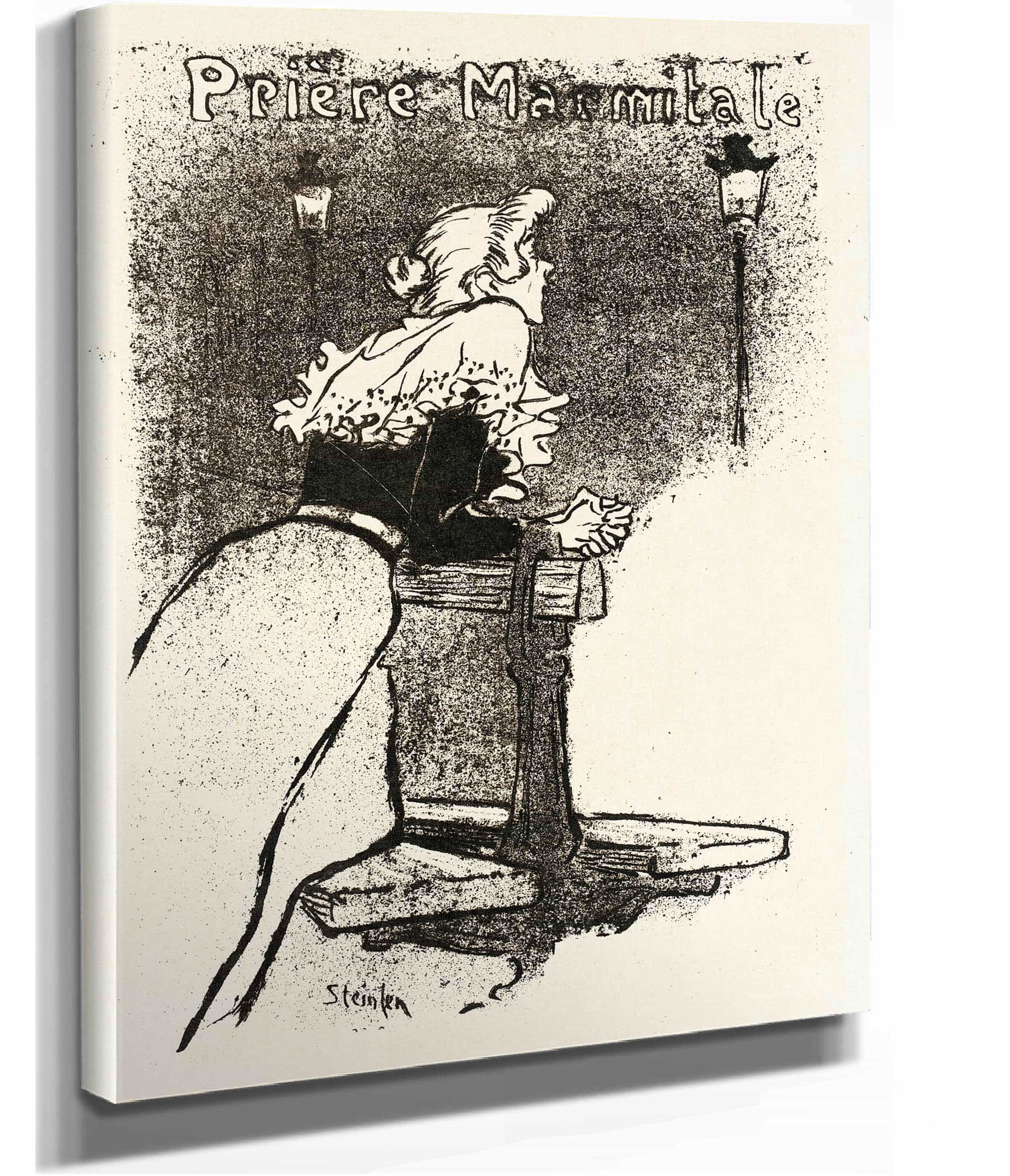 Priere Marmitale by Theophile Alexandre Steinlen