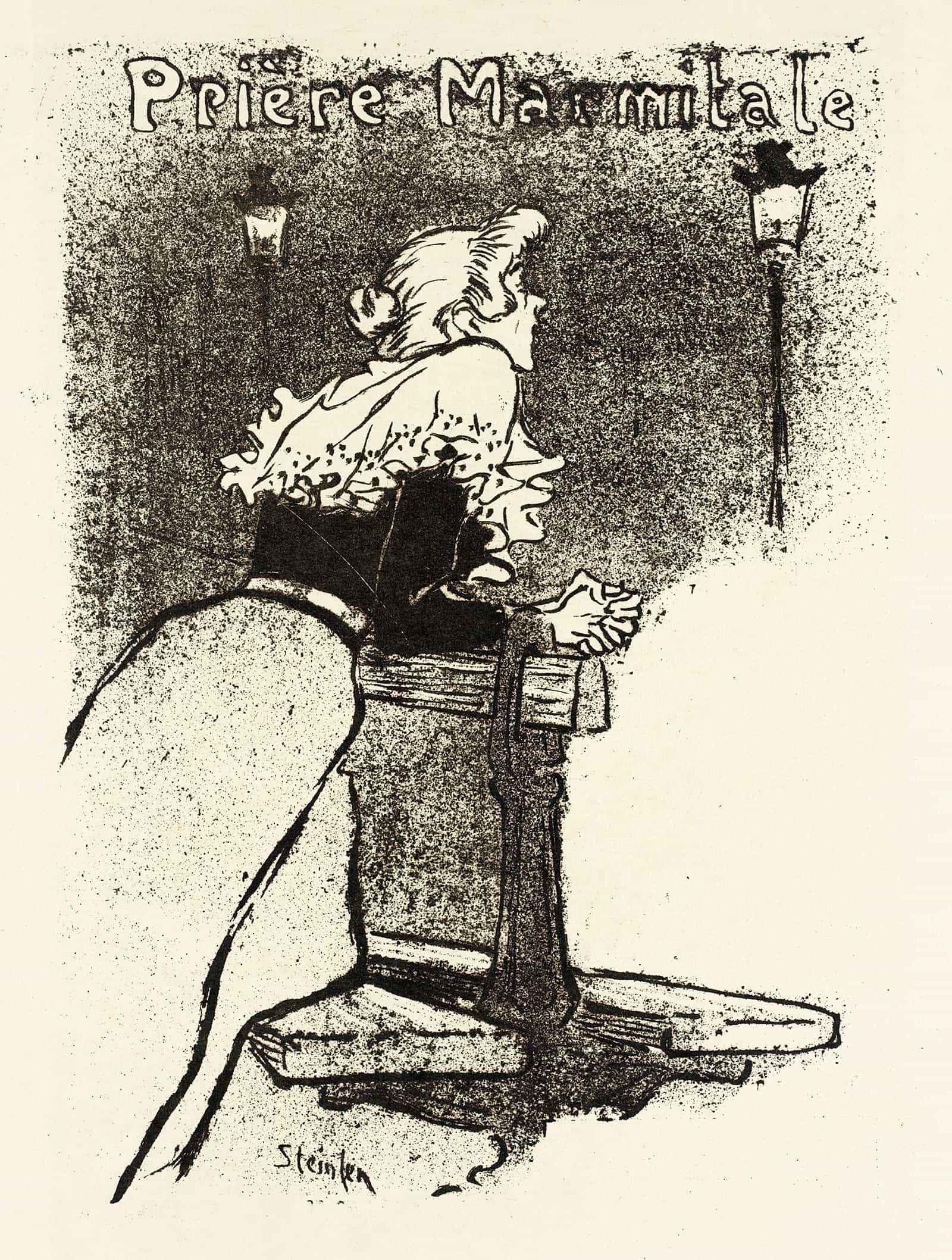 Priere Marmitale by Theophile Alexandre Steinlen