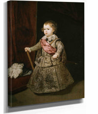 Prince Baltasar Carlos In Silver by Diego Velazquez