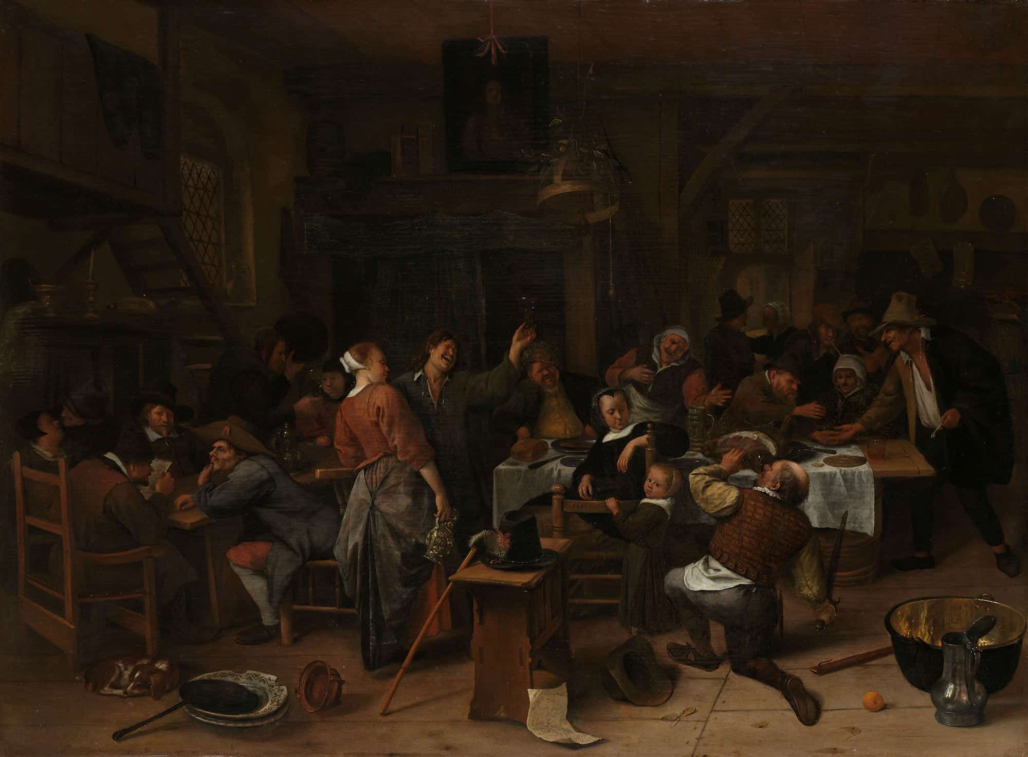Princes Day by Jan Steen