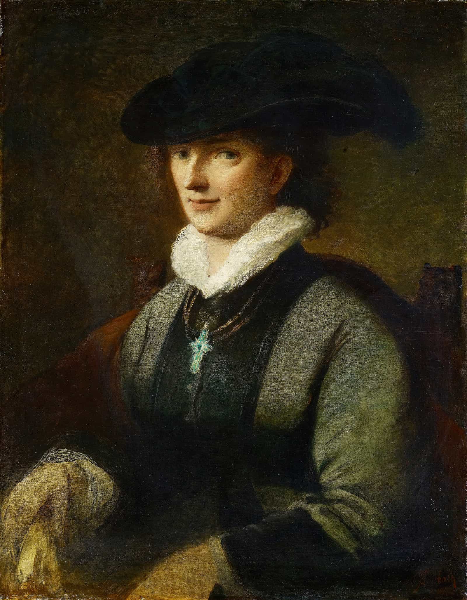 Princess Of Hohenlohe by Franz Von Lenbach