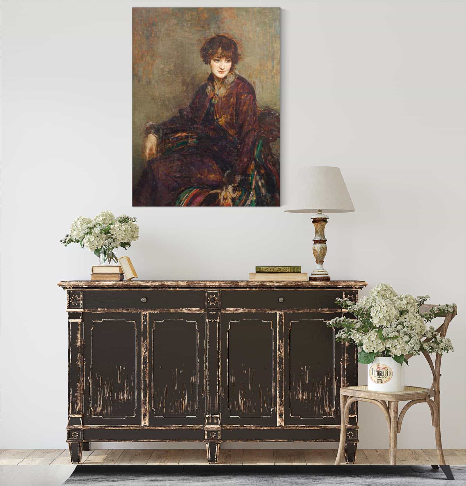 Princesse Jean De Broglie Depuis Honorable Mrs Daisy Fellowes by Jacques Emile Blanche