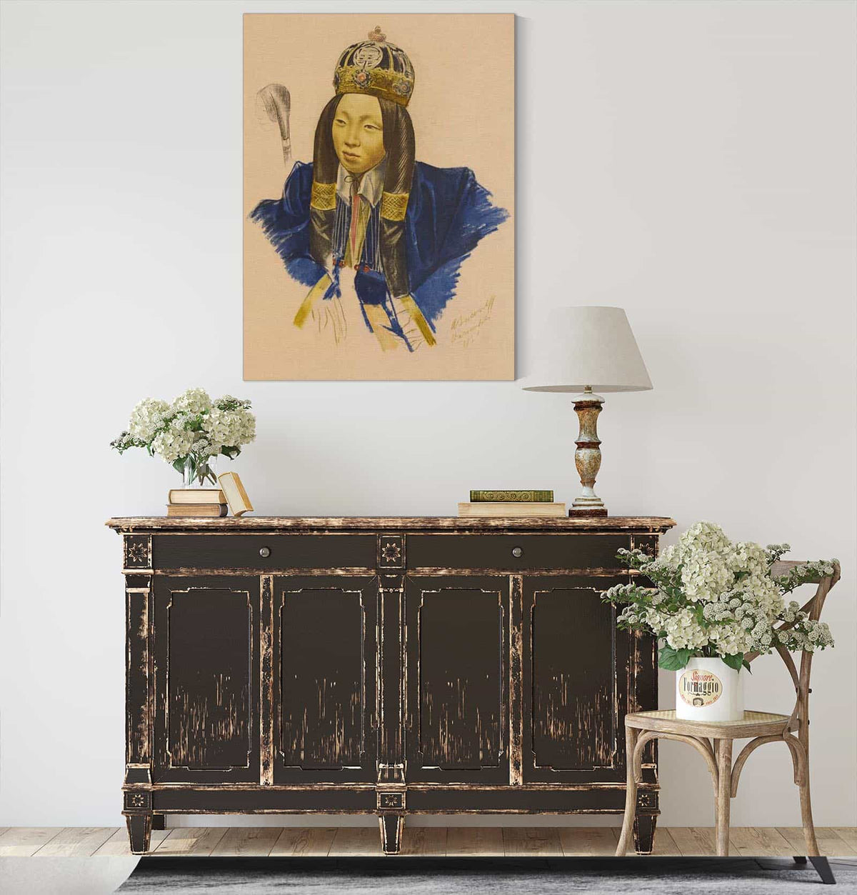 Princesse Nirgidma De Torhout by Alexander Evgenievich Yakovlev