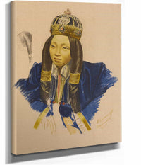 Princesse Nirgidma De Torhout by Alexander Evgenievich Yakovlev