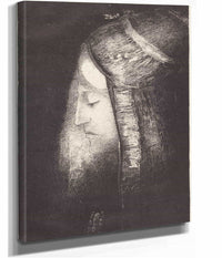 Profil De Lumiere Profile Of Light by Odilon Redon