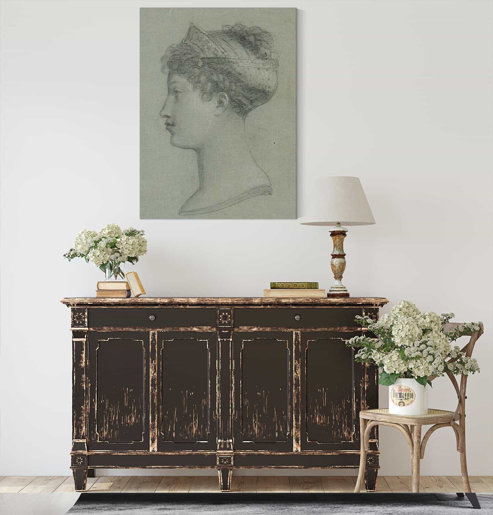 Profil De Marie Louise by Pierre Paul Prudhon