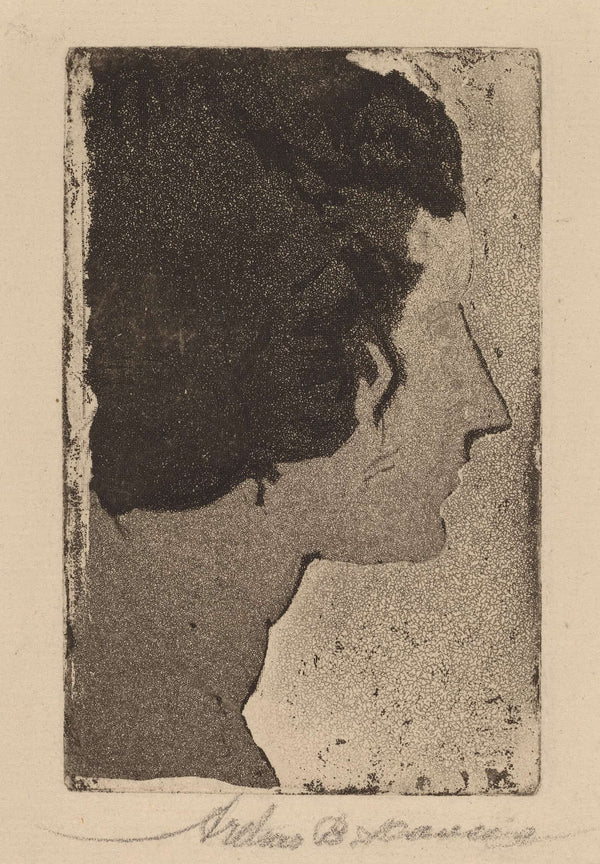 Profile by Arthur Bowen Davies