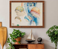 Profils De Hollandaises by Odilon Redon